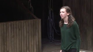 2016 ESU National Shakespeare Competition Finals, Madison Breske