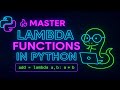 Master Python Lambda Functions – Complete Guide in Under 15 Minutes! 🚀
