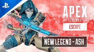 Apex Legends - Meet Ash Character Trailer | PS4