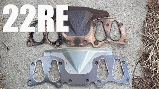 TOYOTA 22RE EXHAUST MANIFOLD REPLACEMENT | BETTER THROTTLE RESPONSE