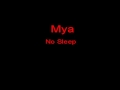 mya no sleep lyrics