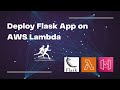 Deploy Flask Application on AWS Lambda | Serverless Deployment in 7 Minutes by awsmasterchef