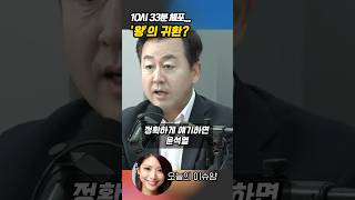 윤석열 체포 시간 10시 33분? '왕' 암호설 등장!