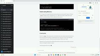 Python ctypes pointer and allocated memory