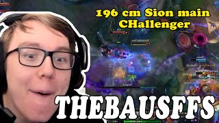 Thebausffs Plays League Of Legends: 196 cm Sion main CHallenger (Twitch Stream)