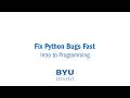 Master the VS Code Debugger: Fix Python Bugs Fast (Step-by-Step)