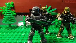 Forest Firefight | Halo Mega construx | Stop motion animation