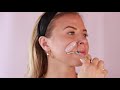 how to use skin gym s rose quartz face roller with 2 heads