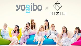 NiziU、キュートな部屋着姿でリラックス　Yogibo新CM「わたしが、ゆるんでいく」編＆メーキング