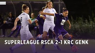 Superleague: RSCA 2-1 KRC Genk