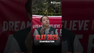 CLAT 2025 Post-Exam Vibes: Students Share Their Reactions! 🎓💬#CLATStudentReactions