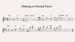 My process to write a melody from scratch