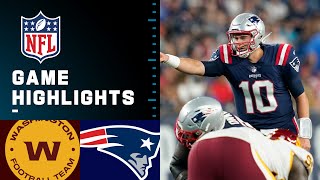 Washington Football Team vs. New England Patriots | Preseason Week 1 2021 NFL Ga