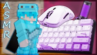 [144 FPS] Keyboard + Mouse Sounds ASMR | BlocksMC Bedwars