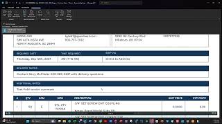 Kojo Process from Ordering to Receiving Material