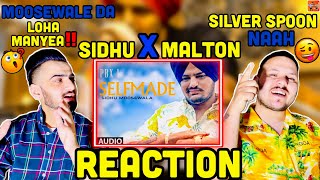 Reaction on Sidhu Moose Wala | Self Made | Official Audio | ReactHub Byg Byrd Sunny Malton