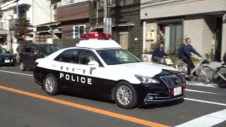 【緊急走行】静岡県警察 210系クラウンパトカー