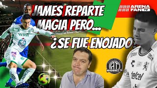 James reparte magia en la cancha pero…¿Se va enfadado tras el empate?