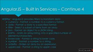 AngularJS Tutorial - Part 4