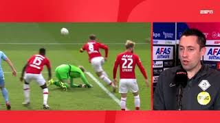 Higler over afgekeurde goal PSV: "Dumfries heeft invloed op actie Svensson" | #AZPSV (2-0)