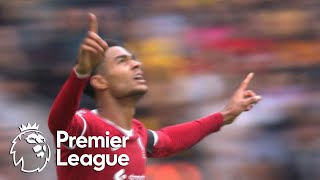 Cody Gakpo taps in Liverpool's equalizer against Wolves | Premier League | NBC Sports