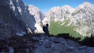 Slovenian Alps in a time-lapse video