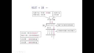 估商04四位數除以二位數(2)商三位數//惠來國小//三四年級除法教學12