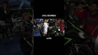 KAWASAKI NINJA ZX10R EXHAUST SC PROJECT + BOMBA BEAT #viralvideo