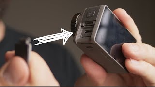 DJI Osmo Action: how to remove AND reinstall the card/USB door