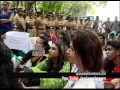 transgenders stage protest against police at kochi