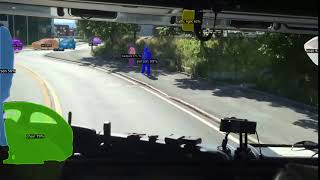 driving in traffic segmentation using detectron2
