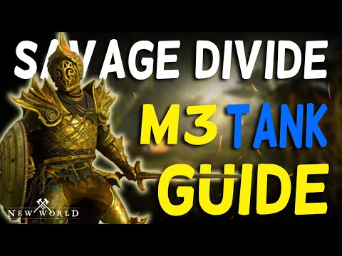 M3 GOLD SAVAGE DIVIDE TANK GUIDE - Full Build - Setup - Overview - Explanations - New World
