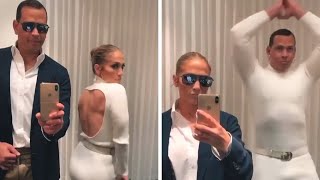 Alex Rodriguez Dances in Jennifer Lopez’s Dress on TikTok
