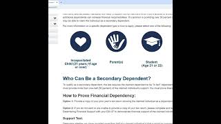 7 Feb 25 Secondary Dependency