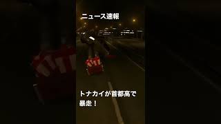 【速報】サンタクロースが湾岸線を暴走！