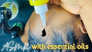 The Ultimate Scalp Massage ASMR with Essential Oils