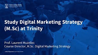 Study Digital Marketing Strategy (M.Sc) at Trinity