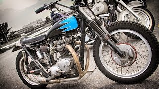 TRIUMPH Bonneville  Vintage Street Tracker Style Custom Bike