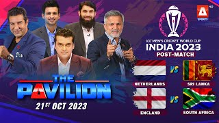 The Pavilion | SOUTH AFRICA vs ENGLAND (Post-Match) Expert Analysis | 21 October 2023 | A Sports