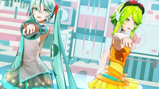 【MMD】MUTE【YYB式ミクさん＆GUMIさん】