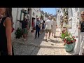 hot streets of alberobello puglia 2024 italy 🇮🇹