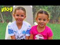 VLOG - ON a RECU le COLIS d'ALICYA et OCEANE de FRANCE   LES FILLES AIMENT TROP