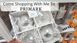 COME CHRISTMAS SHOPPING WITH ME TO PRIMARK| * NEW IN* NOVEMBER 2022🌲
