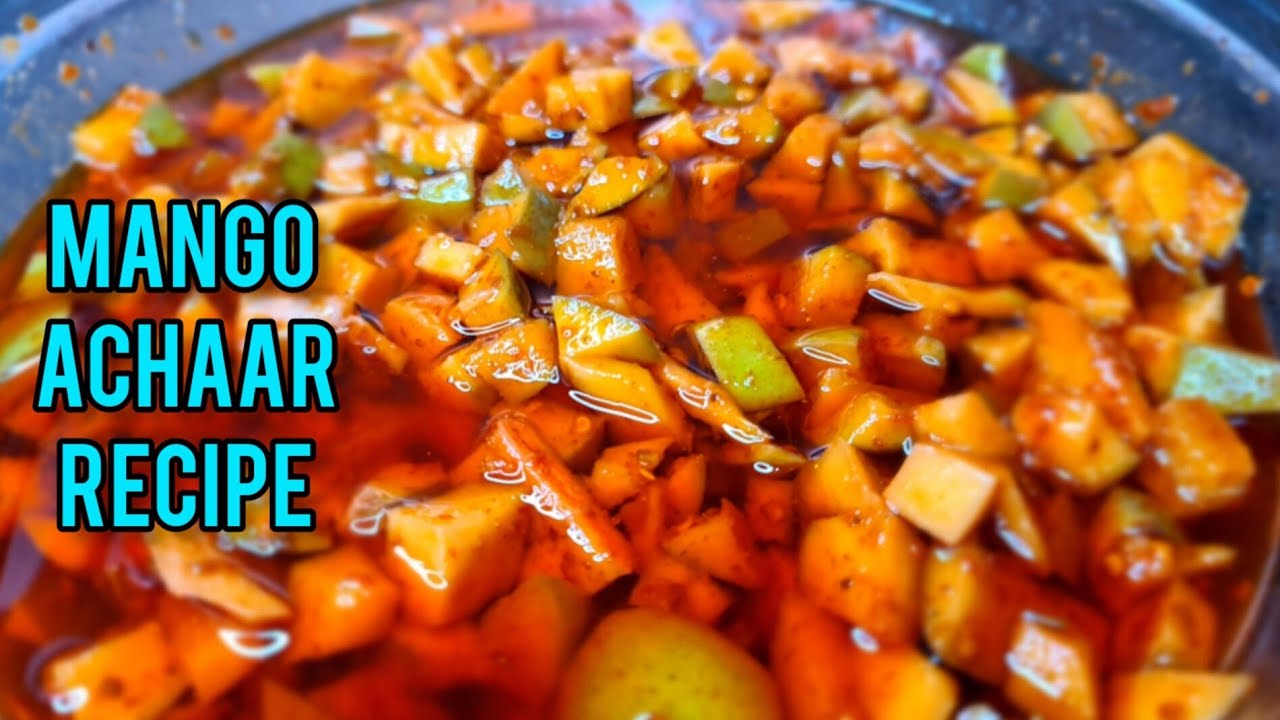 MANGO ACHAAR Ll SOUTH AFRICAN RECIPE Ll MANGO PICKLE Ll MANGO ACHAR Ll ...