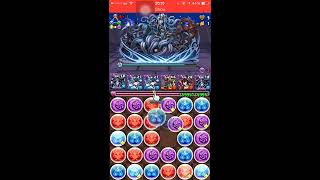 【パズドラ】スカーレット降臨 ゼローグ∞PT