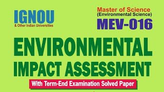 MEV-016 Environmental Impact Assessment @zigmabookcentre