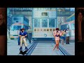 kof98 クリスとシェルミーの試合前のやり取り