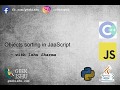 Sort array of objects in javascript