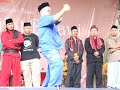 penampilan para guru besar dan jawara betawi