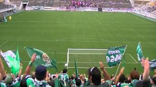 2012松本山雅 第92回天皇杯2回戦　試合前 「信濃の國～誰にも好きには」